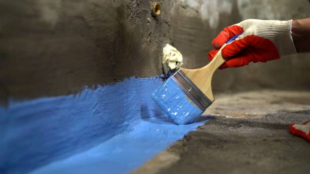 SJ Waterproofing Pros commercial waterproofing team near Lincoln Park, PA